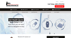 Desktop Screenshot of mrinsuranceutah.com